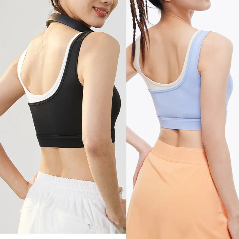 Yoga Bra Yoga Crop Top Gym Sports Fitness Vest Running Crops Workout Bras Active Wearing Yoga Clothing Sportswear