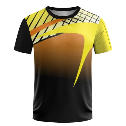 Breathable Men's T-shirts Ultrathin Women's Training Badminton Jersey Table Tennis Jersey Boys' Running Short sleeve