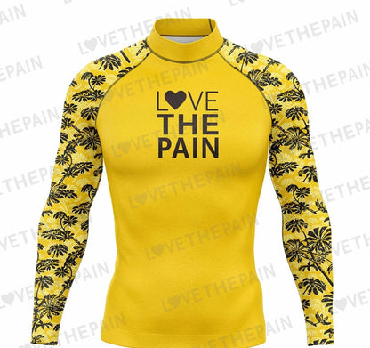 Men's Rash Guards Surfing Diving Suit Swimwear Long Sleeve T-shirt UV Protection Swimsuit Swimming Surf Tight Shirts Gym Clothes