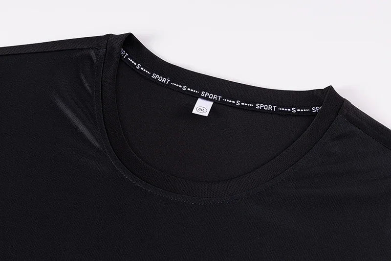 Men's Gradient T-shirt Plus Size 7XL 110-175KG Loose Short Sleeve Tees Men Fashion Round Collar Leisure Oversized Tops