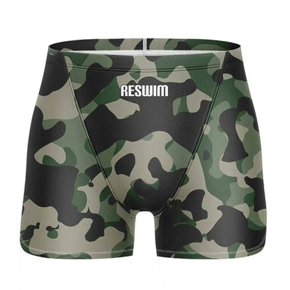 Swim Boxers Summer Men's Swim Jammer Shorts Endurance Athletic Training Swimsuit Swimming Trunks Swimsuit New Swimming Jammers Surfing Shorts