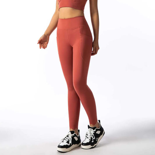 XL Pocket Fitness Leggings Women Sport High Waist Yoga Pants Workout Waist Gym Jogging Quick Dry Push Up Tights Female