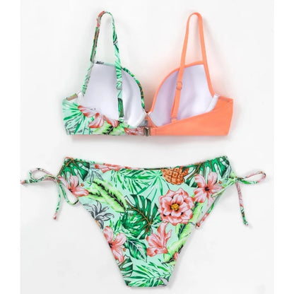 Summer Bikinis Women's Swimwear Push Up Female Swimsuit For Swim Wear Bathing Suits Bikini Set Beachwear Pool Bather