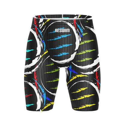 Men's Jammers Racing Swimsuit Swim Trunks Beach Tights Shorts Athletic Training Swimwear Sports Swimming Rash Guards Pants