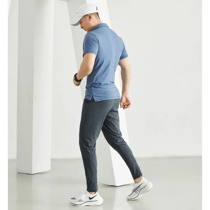 Men Sportswear Jogging Pants Elastic Running Sweatpants Gym Fitness Tight Trousers Quick Dry Tracksuit Training Sport Pants