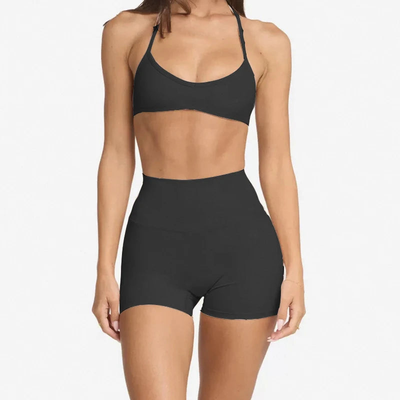 Women's Sports Shorts High-Waisted Butt-Lifting Yoga Shorts Slimming Tights For Fitness Workout Gym Leggings Women