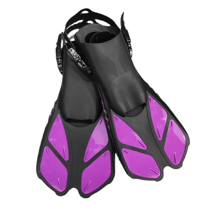 Frog Shoes Adult  Fins with Adjustable Buckles Open Heels Designed for Snorkeling Scuba  Diving