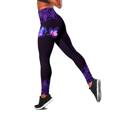 Butterfly 3D Printed Women's Leggings Fitness Female Full Length Leggings yoga Running Pants DDK104