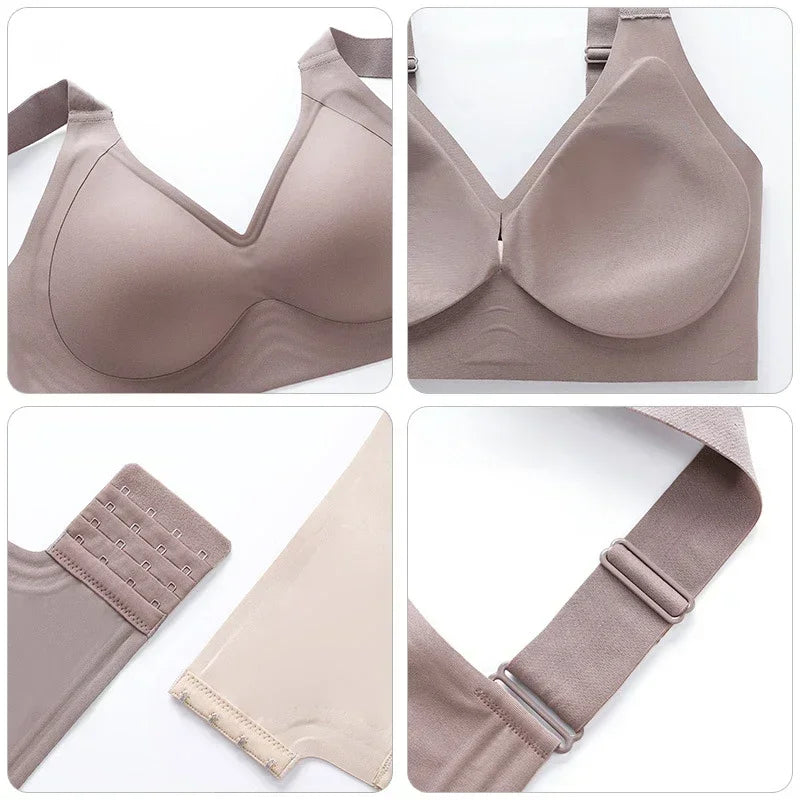 Women's Plus-Size Seamless Wirefree Bra
