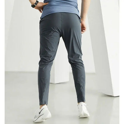 Men Sportswear Jogging Pants Elastic Running Sweatpants Gym Fitness Tight Trousers Quick Dry Tracksuit Training Sport Pants