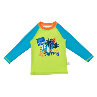 Children's Swimwear Boys Girls Two-Piece Coconut Beach Pants Baby Set Small Medium Large Kids Sun Protection Swimming Suit Gear