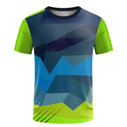 Breathable Men's T-shirts Ultrathin Women's Training Badminton Jersey Table Tennis Jersey Boys' Running Short sleeve