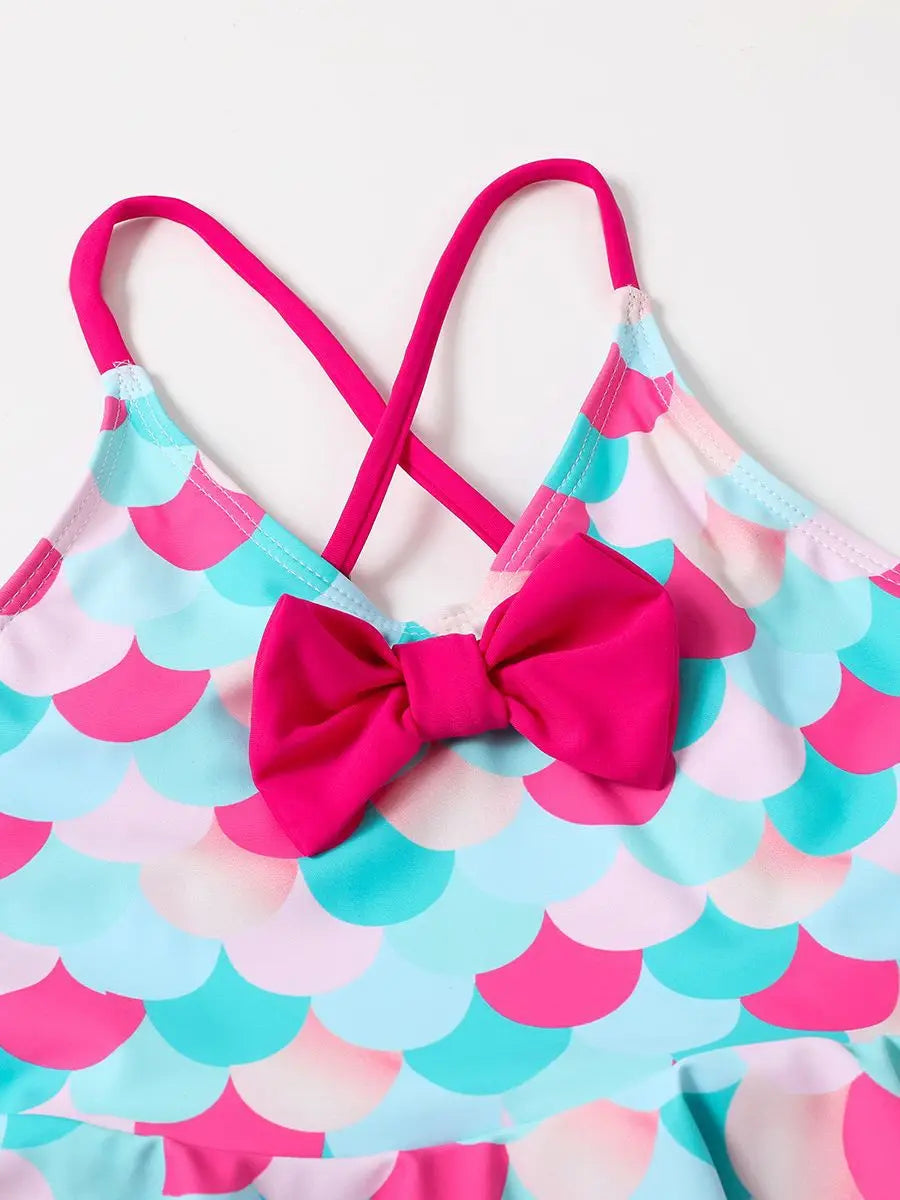 Girls Swimsuit Summer One Piece Bathing Suit Baby Swimwear Kids Girl Bikini Sets Children's Swimming Clothes Beachwear