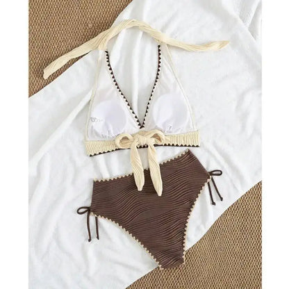 High Waist Bikinis Women's Swimwear Female Swimsuit For Swim Wear Bathing Suits Brazilian Bikini Set Beachwear Pool Bather