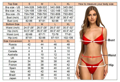 7 Colors S - XL Push Up Bikini Women Swimwear Female Swimsuit Two-pieces Bikini set Bra Cup Bather Bathing Suit Swim