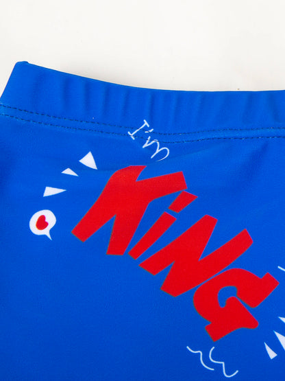 Boys Swim Trunks Cartoon Shark Dinosaur Crocodile Swimwear Kids Beach Shorts