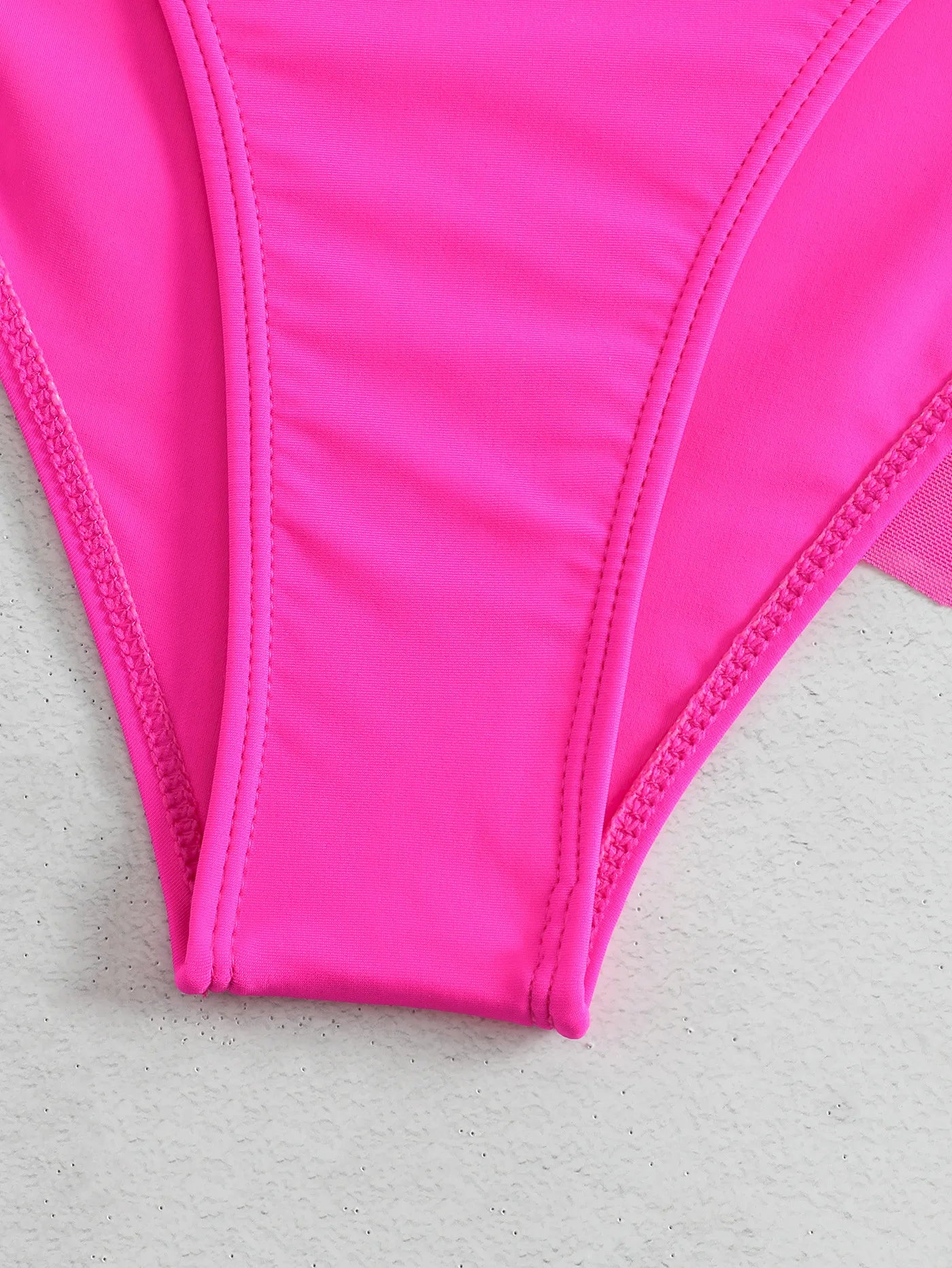 VigoCasey Solid Strapped Swimwear Women Mesh Patchwork Tankini Set Backless Push Up Swimsuit Summer Beach Bathing Suit