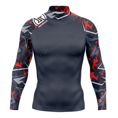 RT Rashguard Camouflage Long Sleeve Surfing Shirt UV Protection Swimwear UPF Summer Lycra Sunscreen Beachwear