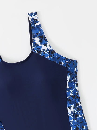 Printed One Piece Swimsuit Women Racing Padded Swimwear Female Bathers Bathing Swimming Swim Suit Summer Beachwear
