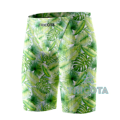 Swim Boxer Summer Men Swimwear Durable Athletic Training Swim Shorts Beach Trunks Breathable Jammer Swimming Trunks Tight Surfing Shorts