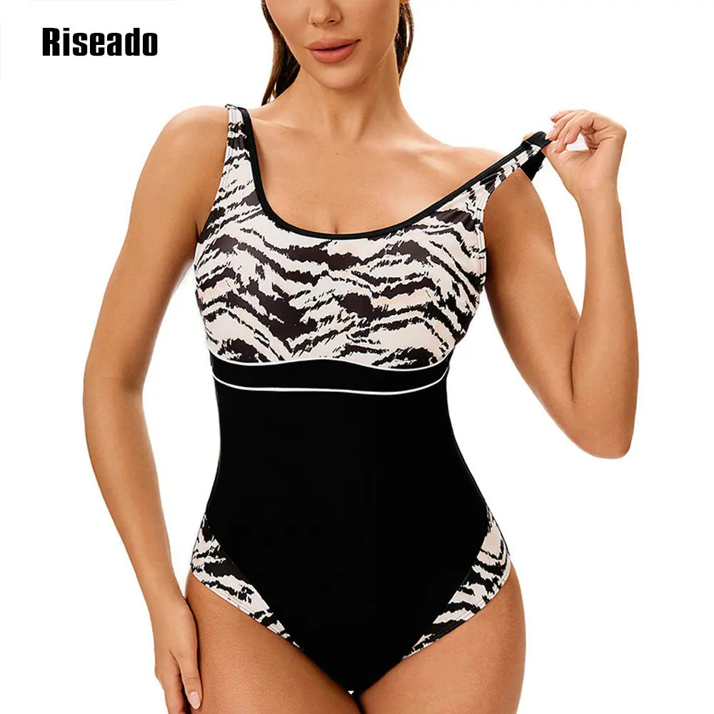 Women's One Piece Swimsuit Athletic Bathing Suits Training Sport Swimwear for Woman Bathers Swimsuit Pool Beach