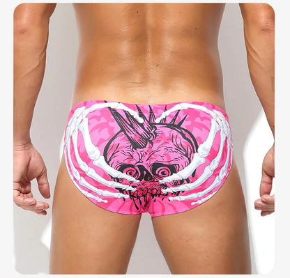 Swimwear Men Swim Briefs Slip Low Waist Men's Swimming Trunks Shorts Surfing Bathing Suit Man Swimsuits