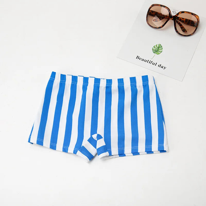 Cute Baby Boys Swimsuit with Cartoon Shark Penguin Print Toddler Bathing Suit Kids Swimwear One Piece Swimming Suit for Children