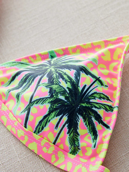 Brazilian Bikini Set Women Print Biquini Female Cut Bikinis Swimwear Push Up Swimsuit Bath Suit