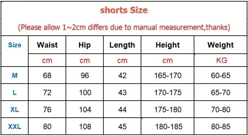 Men summer Double-deck fitness sports shorts slim quick drying breathable woven Shorts Men's sweatpants training gym clothing
