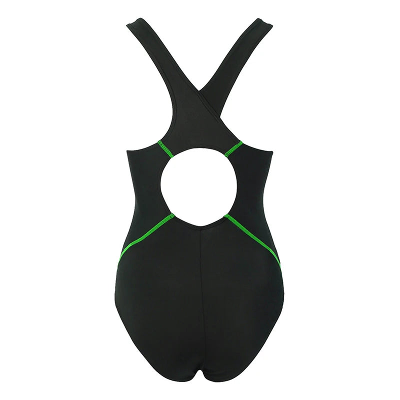 Sports One Piece Swimsuit Women Swimwear Professional Sport Bathing Suit Surfing Swimsuits Swimming Suit Backless Bikini