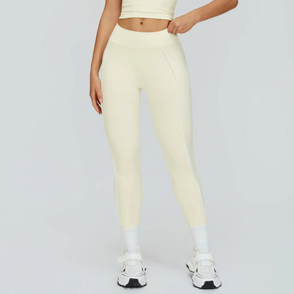 Women Yoga Leggings Gym Workout Trousers Running Sports Pants Female High Waist Push Up Training Pant Slim Fitness Yoga Leggings