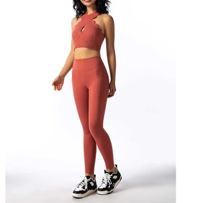XL Pocket Fitness Leggings Women Sport High Waist Yoga Pants Workout Waist Gym Jogging Quick Dry Push Up Tights Female