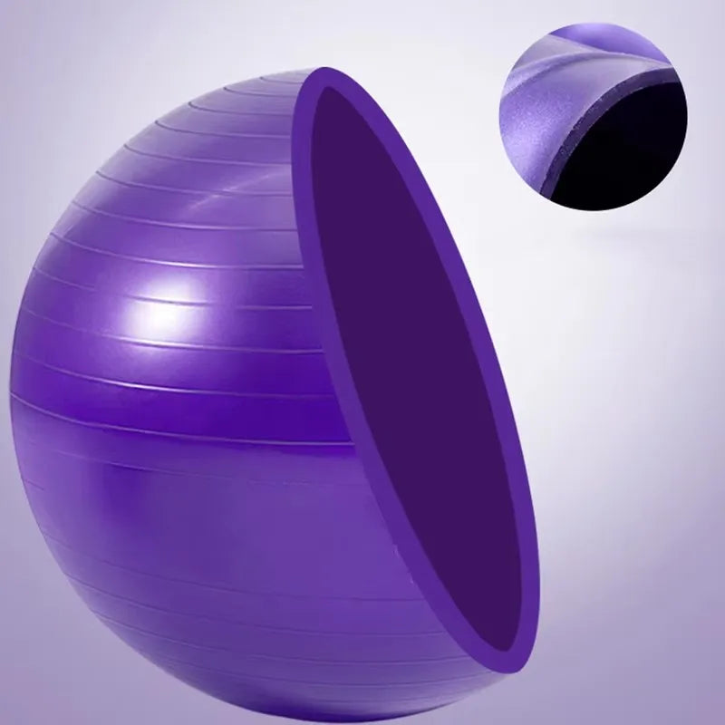 Explosion-proof PVC Yoga Ball Thickened Gym Fit Ball Exercise Home Fitness Pilates Sport Balance Ball 45cm Yoga Equipment