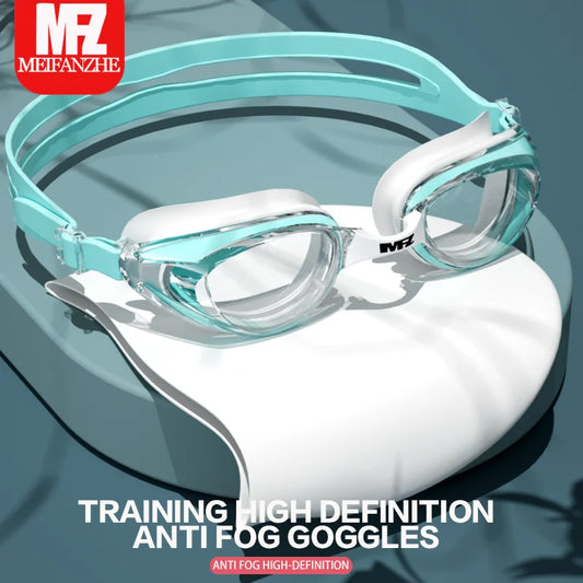 Small Frame Waterproof Anti-fog Adjustable Swimming Goggles for Men and Women