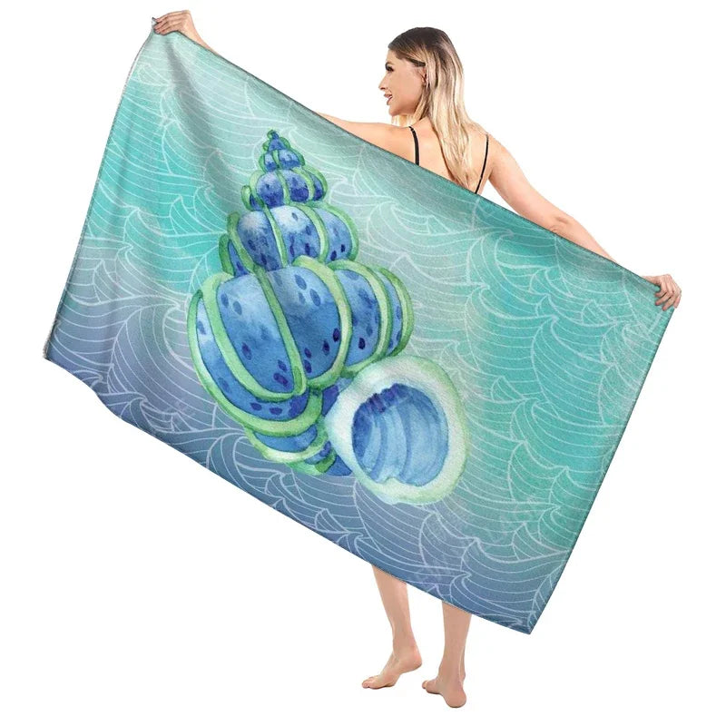 Hawaiian style bathroom adult soft bath towel sauna large beach towel modern fitness towel hotel women's shower quick drying