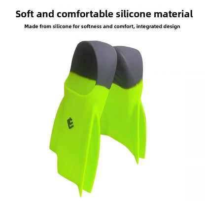 Professional Swimming Silicone Fin Classic Teen for Adults And Children Durable Comfortable Footwear for Aquatic Sports