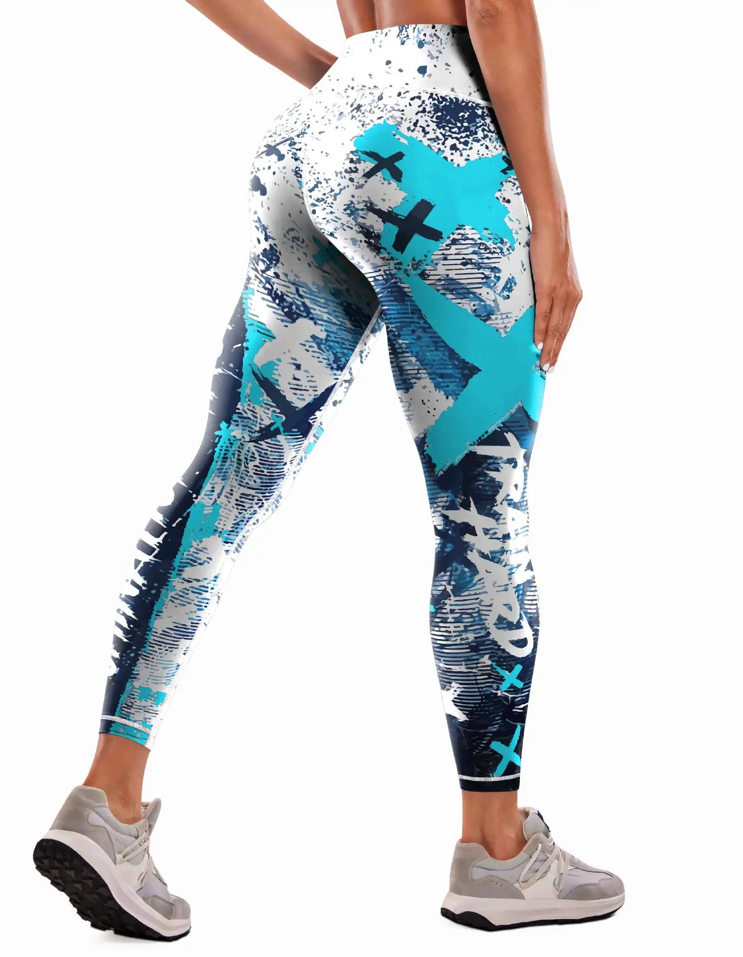 Printed Yoga Pants Women's Sports Fitness Leggings High Waist Tight Sport Pants Clothes Sport Women Fitness Push Up