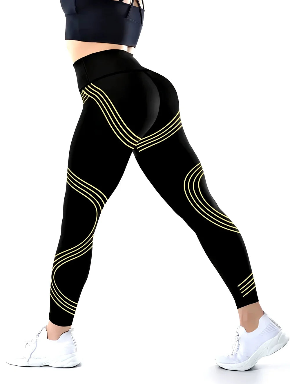 Yoga Pants Women's Tight-Fitting High-Waist-Lifting Quick-Drying Leggings Women's Sports And Fitness Yoga Wear