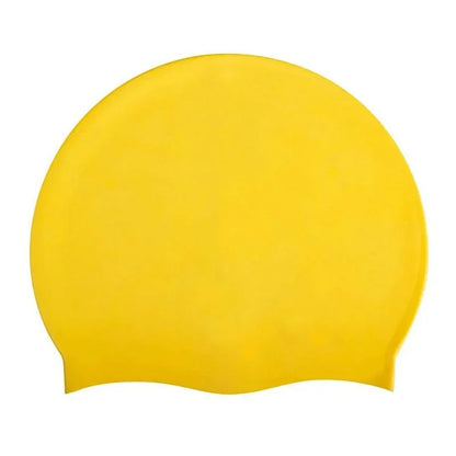 Waterproof Silicone Swim Caps Women Men High Elastic Flexible Protect Ears Hair Swimming Pool Hat for Adults Children Girls Boys