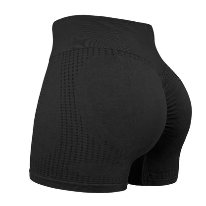 Booty Lifting Shorts Women High Waist Tummy Control Seamless Quick Dry Yoga Gym Fitness