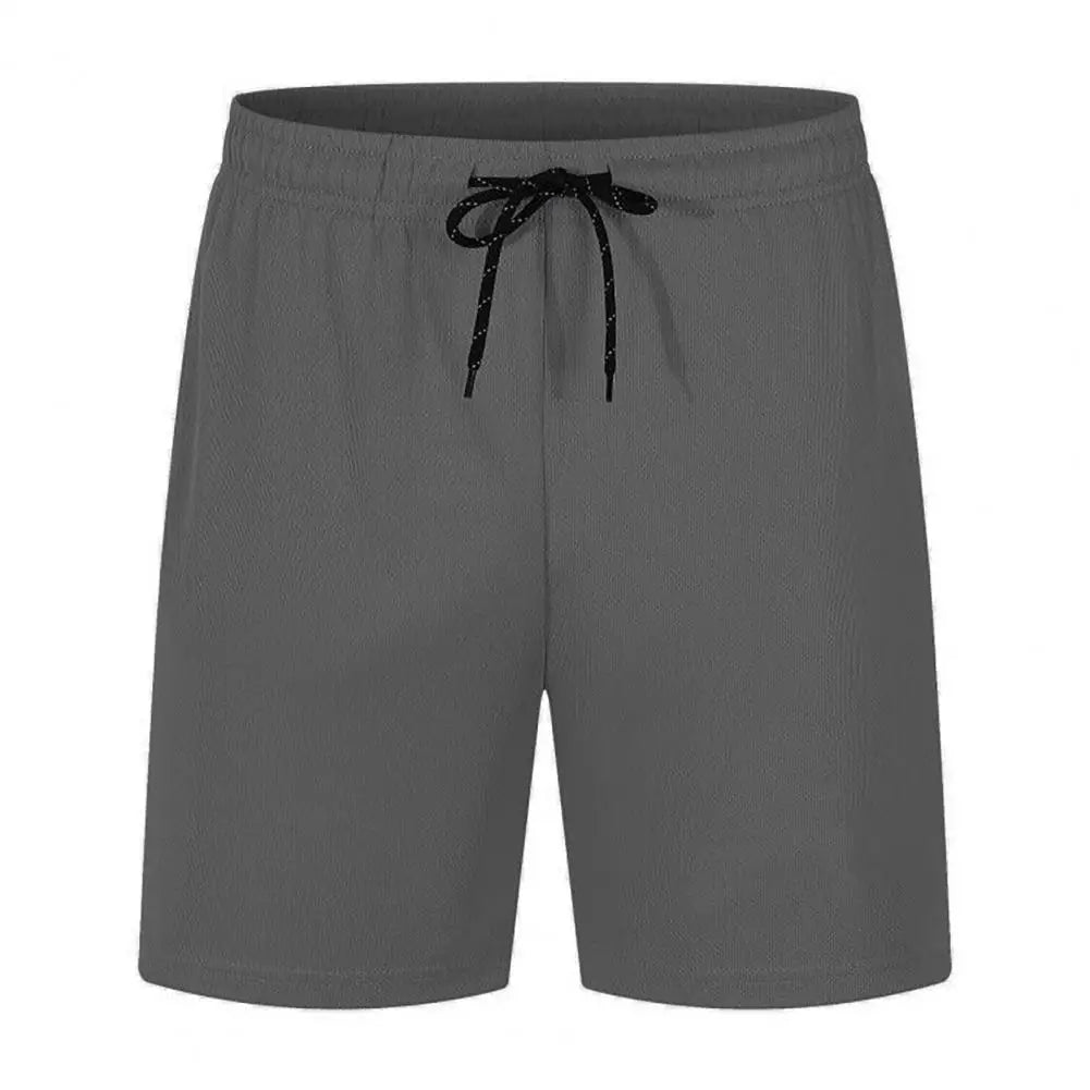 Men's Loose Large Shorts Summer Fashion Casual Beach Pants Drawstring Sports Running Straight With Pockets Shorts