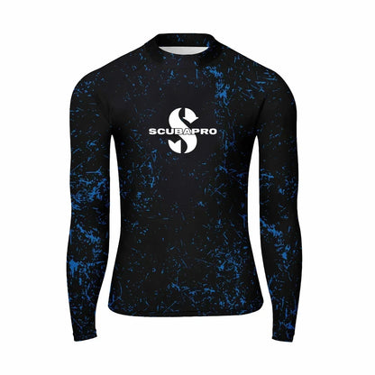 Men's Rash Guard Surfing Diving Swimwear Long Sleeve T-shirts UV Protection Swimsuit Swimming Shirt Beach Clothes Rash guard