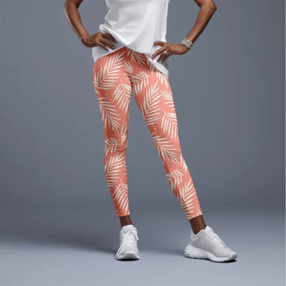 Women High Waist Elastic Pants Fashion High Waist 3D Print Fitness Yoga Gym Leggings