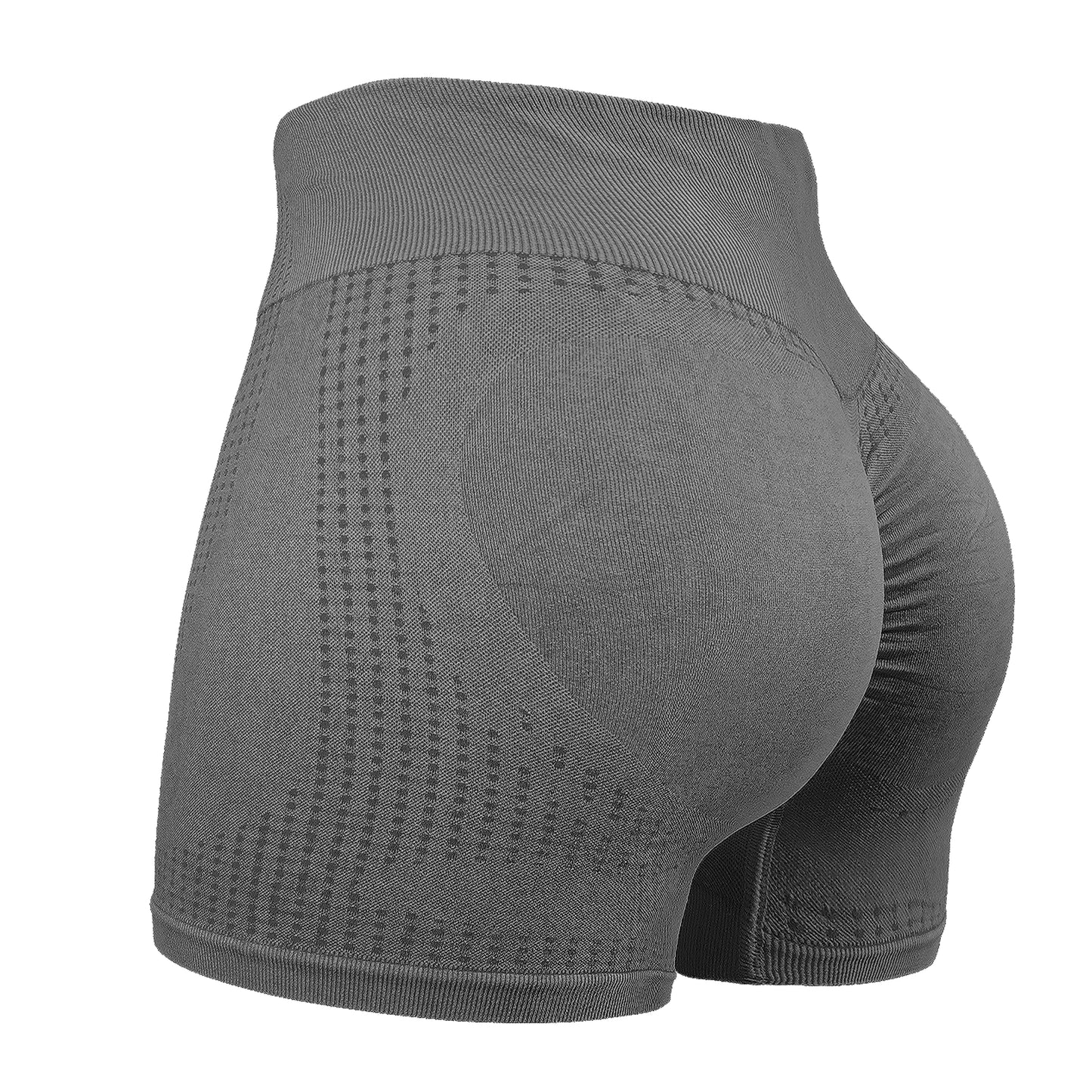Booty Lifting Shorts Women High Waist Tummy Control Seamless Quick Dry Yoga Gym Fitness