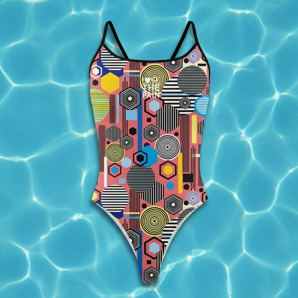 Female One-piece Swimsuit Multi Design Choice Pool Squad Bathers Fitness Race Swimming Suit Beach Bathing Suit