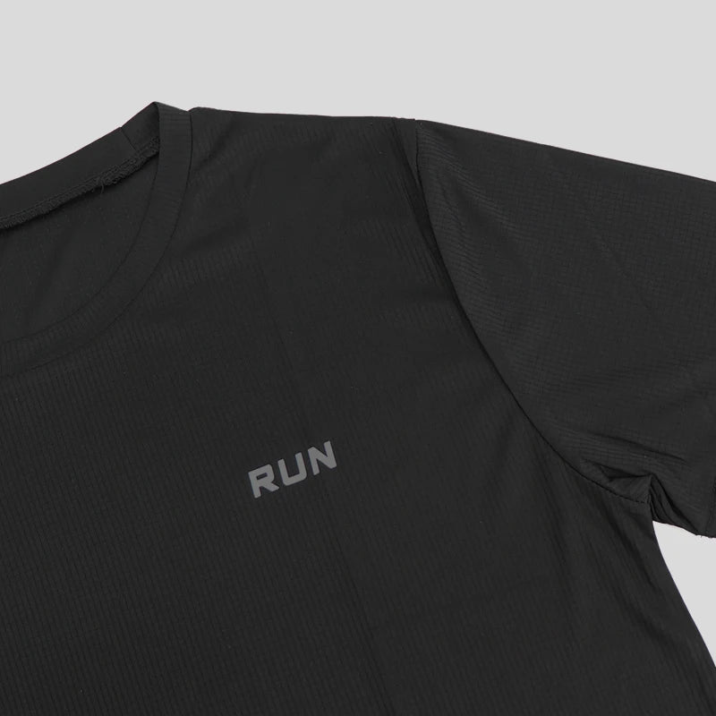 Mens Short Sleeve Sport t Shirt Quick Dry Running t-Shirt Breathable Fitness Shirt Top Ice Silk Gym Football Jerseys Man Clothes