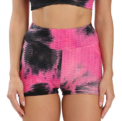 Gym Shorts Tie Dye Women Fitness Clothing Sporty Shorts Woman Leggings Workout Clothes Female Yoga Sports Shorts Sportswear