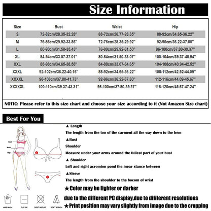 Women'S Printed Sling Split Boxer Shorts Bikini Plus Size Swimsuit Two Piece Comfortable