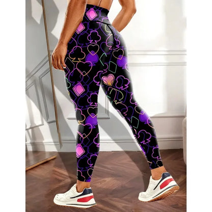 High Waist  Hip-lifting Yoga Pants Running Quick-drying Outdoor Sports Fitness Pants Women's Workout Clothes