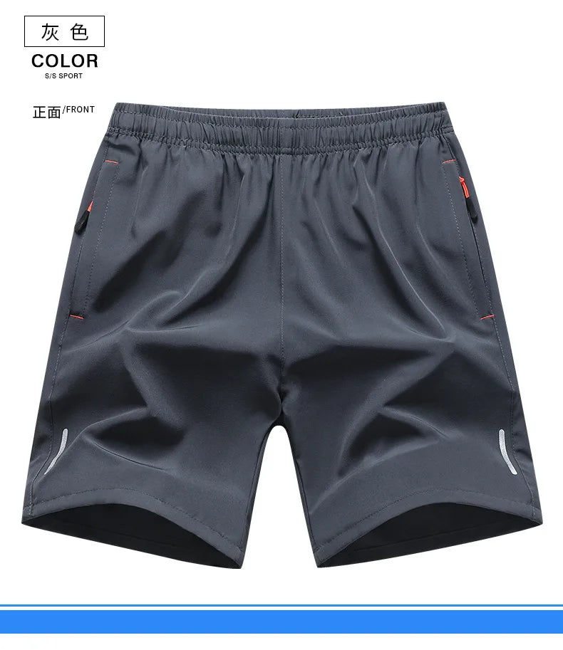 M-8XL Plus Size Men's Sports Shorts Summer New Arrival Comfortable Elastic Waist Clothing Male Breathable Short Trousers